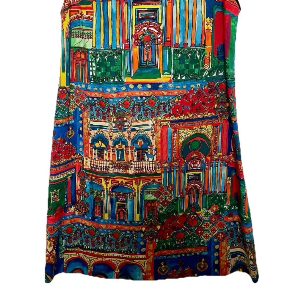 ALICE + OLIVIA Havana Town TISHA A-Line Shift DRESS Size 2